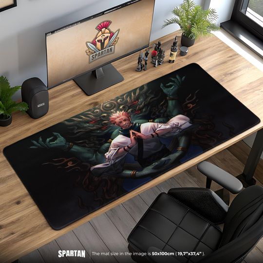 Sukuna Mouse Pad: Jujutsu Satoru Anime Desk Mat
