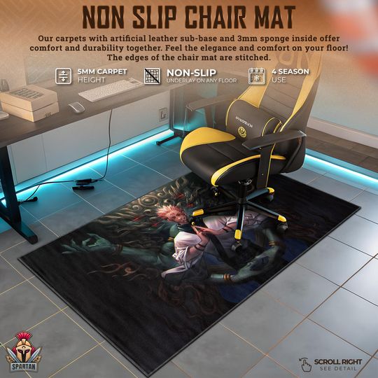 Sukuna Mouse Pad: Jujutsu Satoru Anime Desk Mat