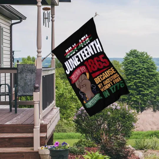 Juneteenth Flag, Black History Month Flag, Black Independence Day Freedom Flag