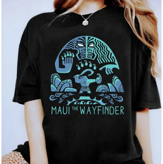 Discover Disney Moana Maui The Wayfinder Shirt Unisex Adult Kid Shirt