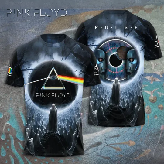 Discover Pink Floyd 3D T-Shirt Unisex T-Shirt 3D, gift for fans
