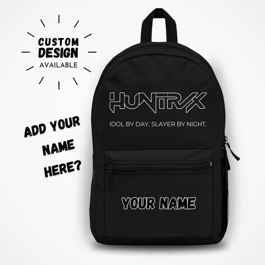 Kpop Demon Hunters Backpack, Huntrix Personalized Backpack, Custom Name Kids Backpack, Kpop Book Bag for School, Kpop Gift, Trending Now