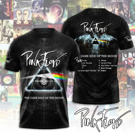 Pink Floyd 3D Unisex T-Shirt