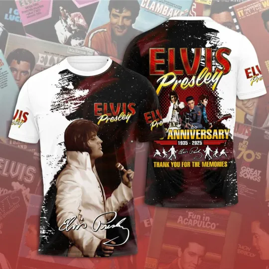 Elvis Presley 3D T-Shirt