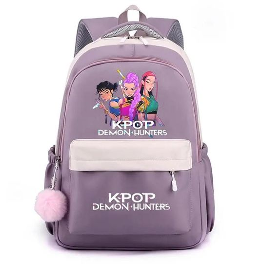 K-Pop KPop Demon Hunters Huntrix Backpack for Girls