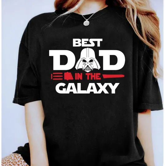 Discover Best Dad In the Galaxys  Shirt Father's Day Unisex Adult Kid Shirt