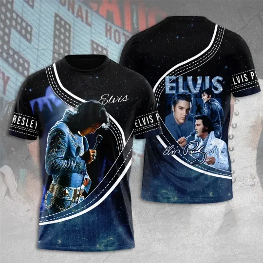 Discover Elvis Presley 3D T-Shirt, Unisex T-Shirt