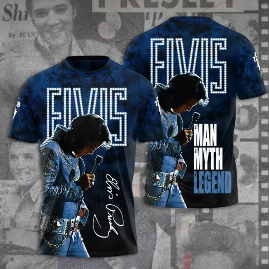 Elvis Presley 3D T-Shirt, Unisex Shirt