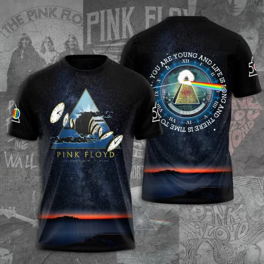 Discover Pink Floyd 3D Unisex T-Shirt