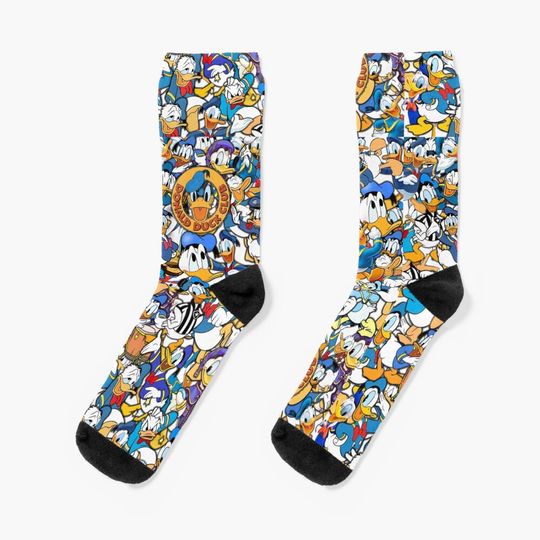 Funny Donald Duck Socks