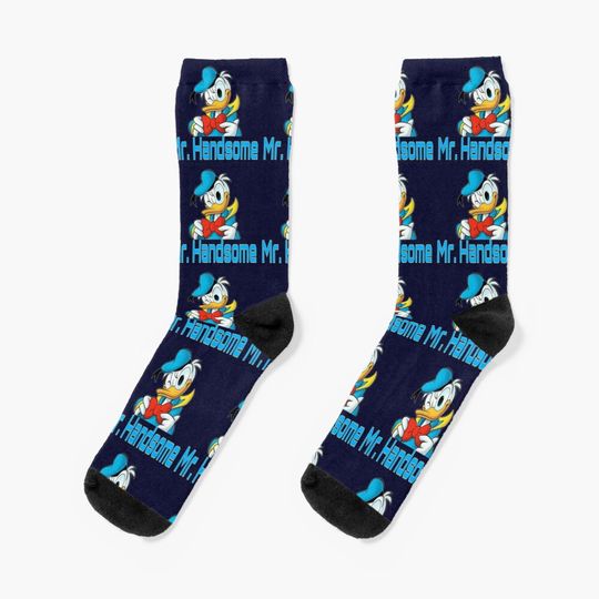 Mr. Handsome Donald Duck Socks