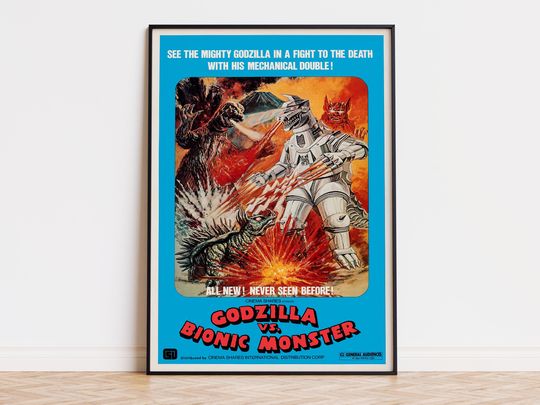 god zilla vs. Mechagodzilla - Movie Poster