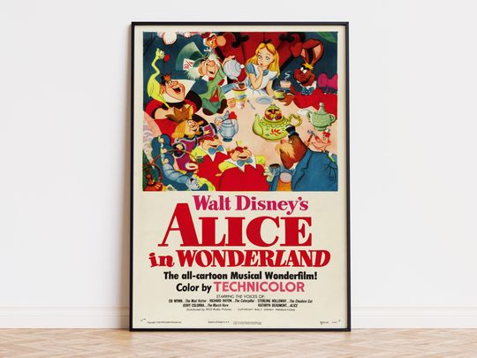 Alice in Wonderland - Movie Poster