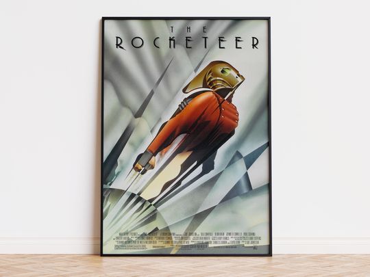 Discover The Rocketeer - Movie Poster | Digital Download | High Quality Ready To Print