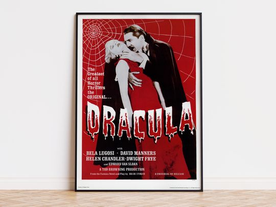 Discover Dracula - Movie Poster | Digital Download | High Quality Ready To Print