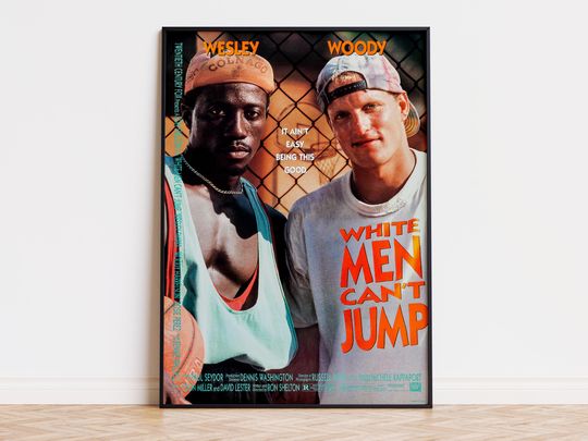 Discover White Men Can't Jump - Movie Poster | Digital Download | High Quality Ready To Print