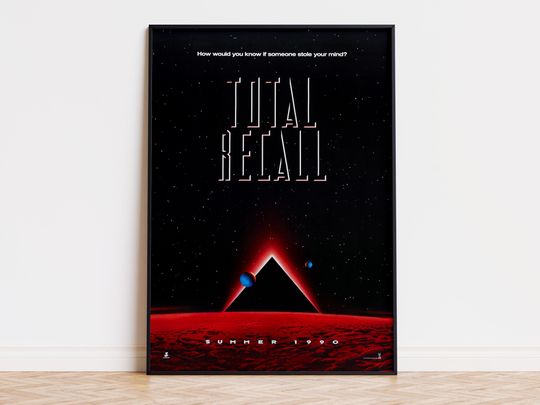 Discover Total Recall - Movie Poster | Digital Download | High Quality Ready To Print