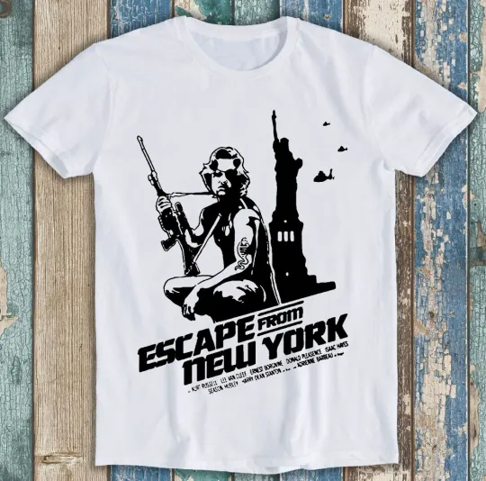 Escape From New York Film Meme T-Shirt Slim Fit Men's Tee