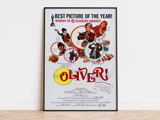 Discover Oliver! - Movie Poster | Digital Download | High Quality Ready To Print