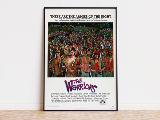 Discover The Warriors - Movie Poster | Digital Download | High Quality Ready To Print
