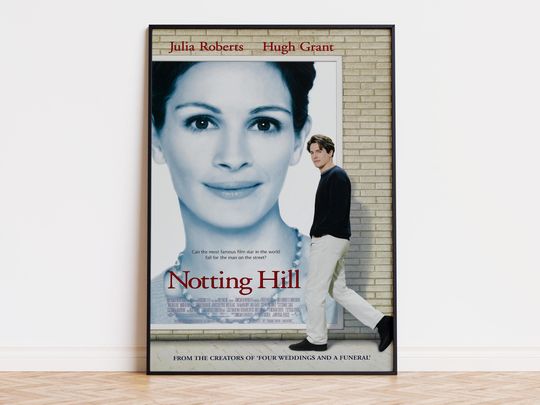 Discover Notting Hill - Movie Poster | Digital Download | High Quality Ready To Print