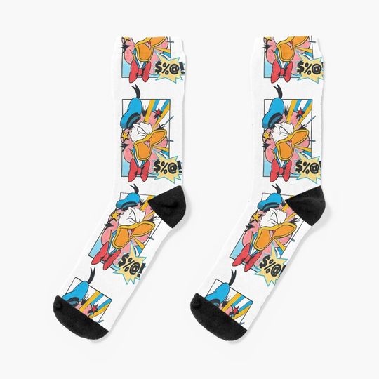 Discover Do.nald Ducks Vintage 90S Socks