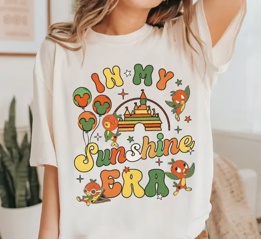 Disney Orange Bird In My Sunshine Era Shirt Unisex Adult Kid Shirt