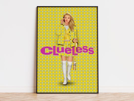 Discover Clueless - Movie Poster | Digital Download | High Quality Ready To Print