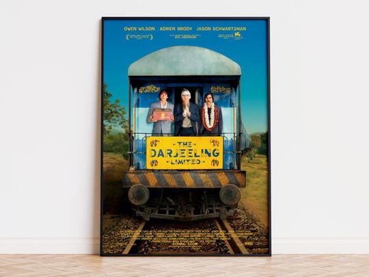 Discover The Darjeeling Limited - Movie Poster | Digital Download | High Quality Ready To Print