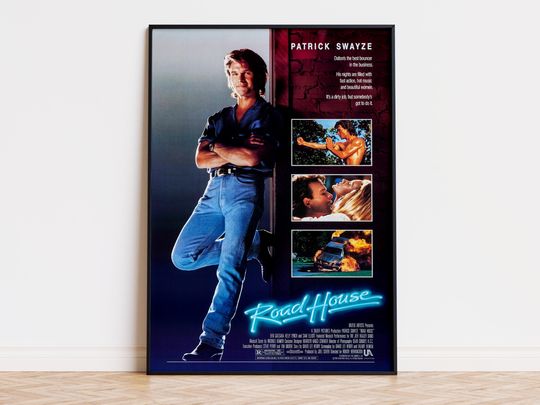 Discover Road House - Movie Poster | Digital Download | High Quality Ready To Print