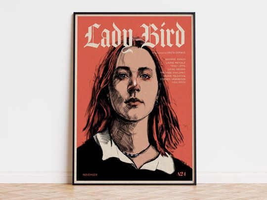 Discover Lady Bird - Movie Poster | Digital Download | High Quality Ready To Print