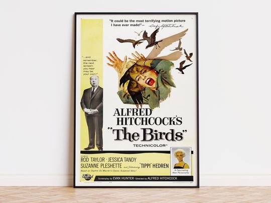 Discover The Birds - Movie Poster | Digital Download | High Quality Ready To Print