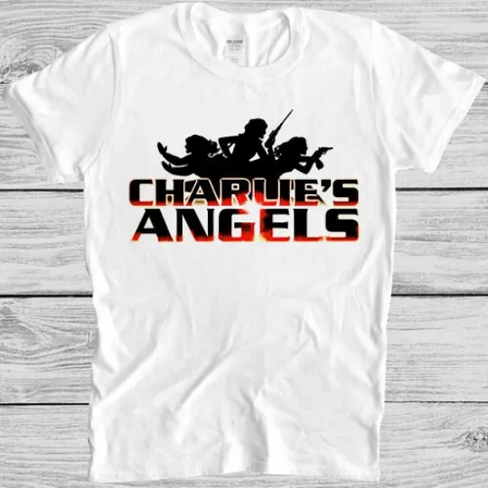 Discover Charlie's Angels T Shirt 70s TV Show Series Cult Cool Gift Tee M264