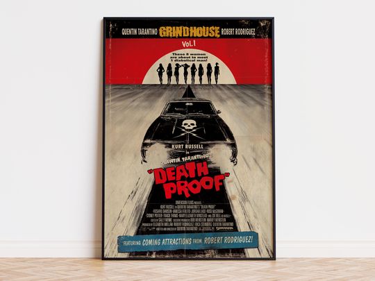 Discover Death Proof - Movie Poster | Digital Download | High Quality Ready To Print