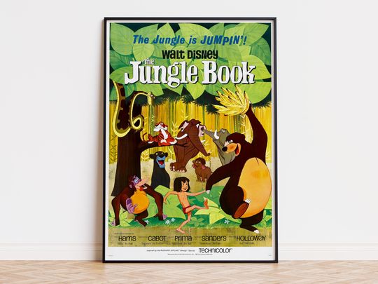Discover The Jungle Book - Movie Poster | Digital Download | High Quality Ready To Print