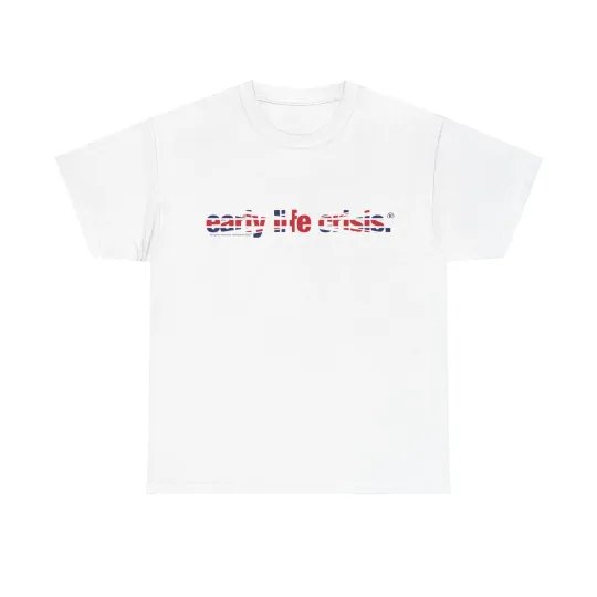 Discover Nettspend Early Life Crisis EU Flags T-Shirt