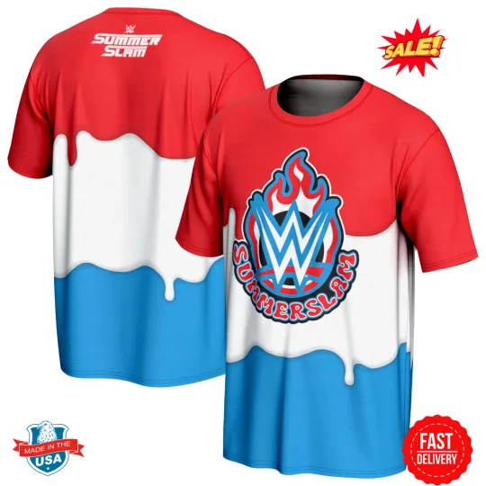 Discover Men's ProSphere SummerSlam Popsicle 3D T-Shirt