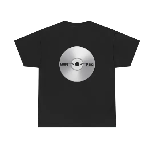 Discover Playboi Carti I AM MUSIC Silver Disc Tee T-Shirt Album Tour Merch