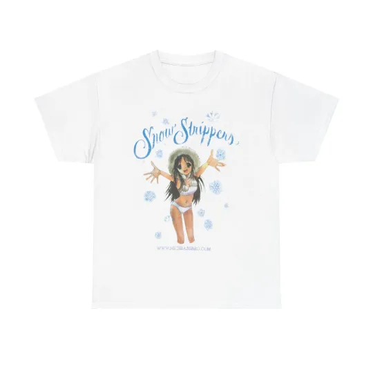 Discover Snow Strippers Anime T-Shirt - Nice Bass Bro Album Tour Merch