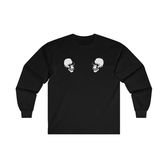 Number Nine The Clash Double Skull Long Sleeve Shirt