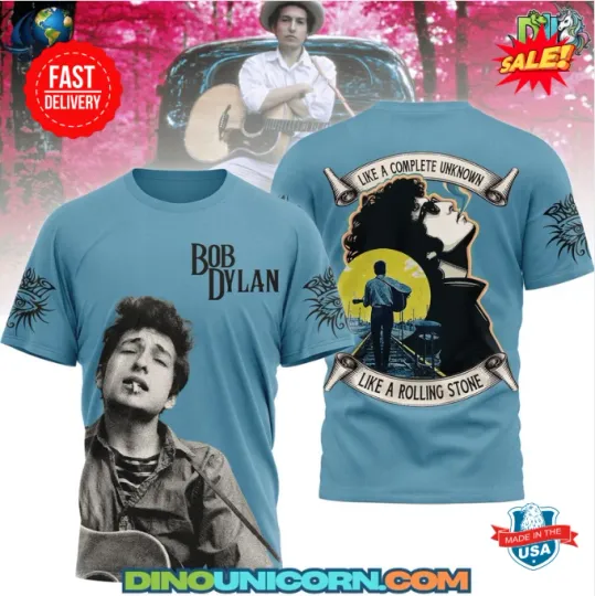 Bob Dylan 3D T-shirt