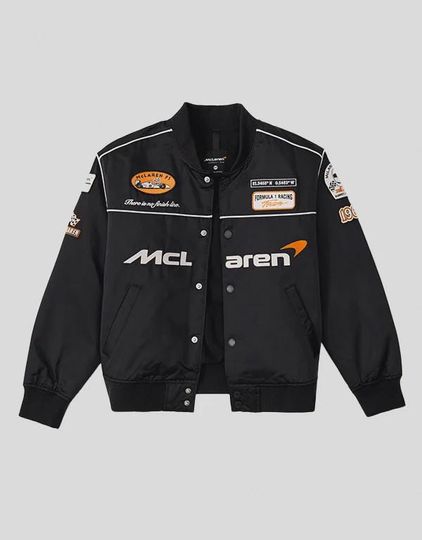 Discover McLaren Racing Bomber Jacket: F1 Motorsport Fan Gift