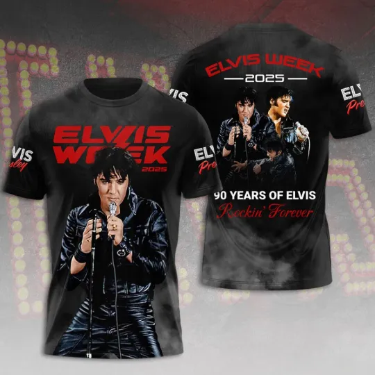 Discover Elvis Presley 3D Shirt, unisex tshirt, gift for fans
