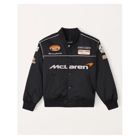 Discover Mc.Larren Racing F_1 Baseball Jacket | Mc.Larren F_1 Sports Car Jacket for Men & Women Gift for Her