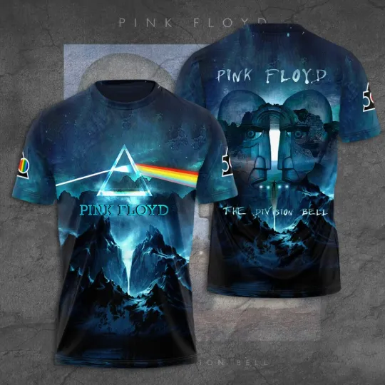 Pink Floyd 3D T-Shirt Unisex T-Shirt 3D, gift for fans