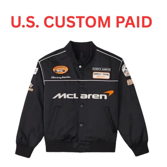 Discover Mc.Larren Racing F_1 Baseball Jacket, Vintage 1963 Motorsport Jacket, Gift for Racing Fans