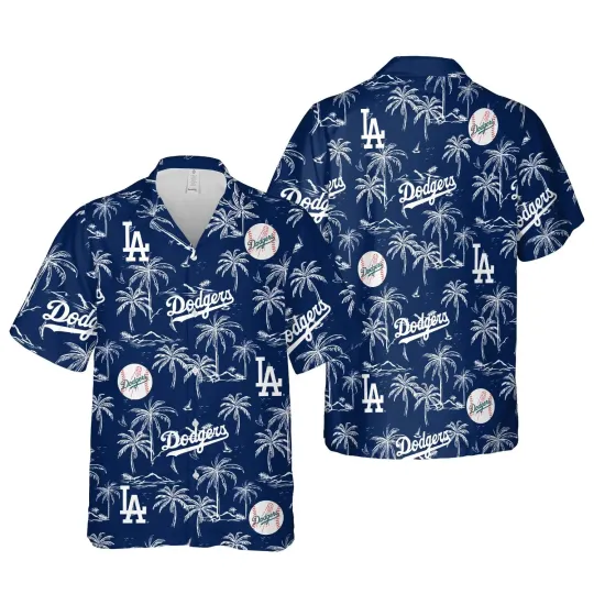 Los Angeles Dodgers Hawaiian Shirt