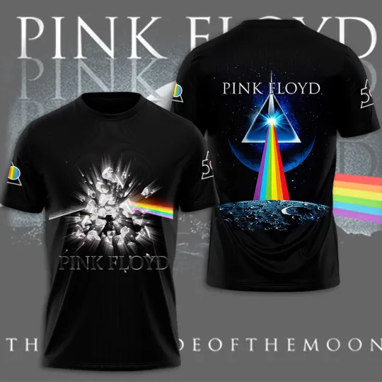 Pink Floyd 3D T-Shirt Unisex T-Shirt 3D, gift for fans