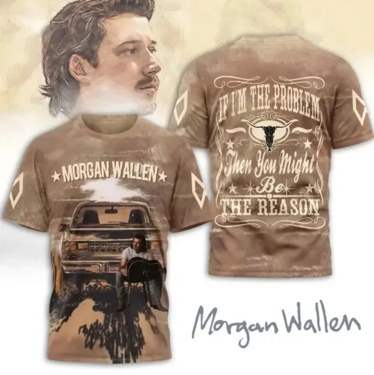Wallen Western 3D T-Shirt Unisex T-Shirt 3D, gift for fans