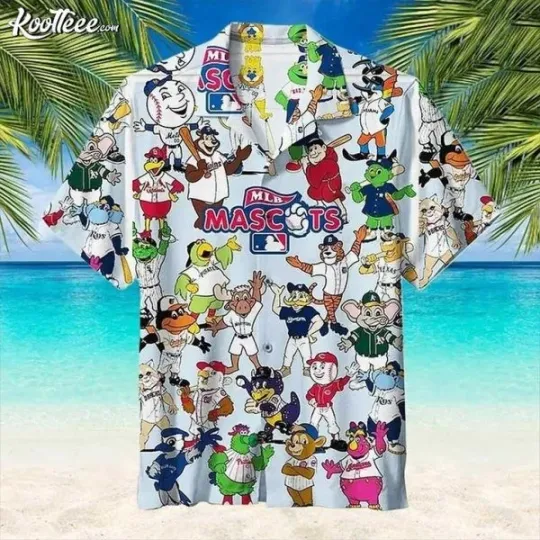Phillies Baseball Mascot Hawaiian Shirt